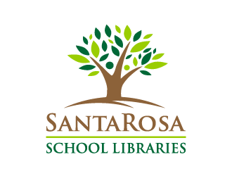 Santa Rosa School Libraries logo design by akilis13