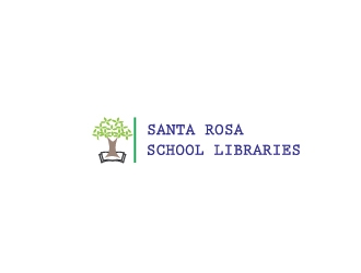 Santa Rosa School Libraries logo design by bcendet