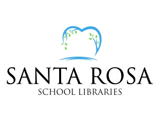 Santa Rosa School Libraries logo design by jetzu