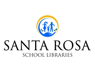 Santa Rosa School Libraries logo design by jetzu