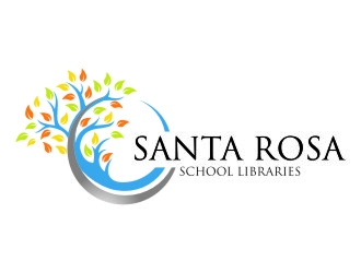 Santa Rosa School Libraries logo design by jetzu