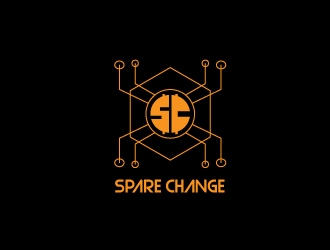 Spare Change logo design by Anzki
