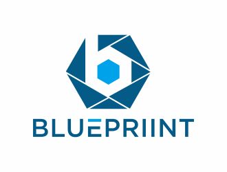 BLUEPRIINT logo design by hidro