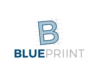 BLUEPRIINT logo design by akilis13
