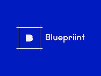 BLUEPRIINT logo design by pandudes
