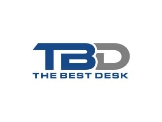TBD (the best desk) Meeting Space logo design by bricton