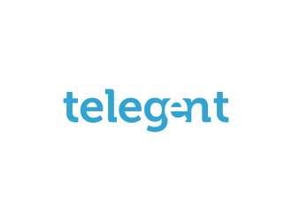  Telegent  logo design by salis17