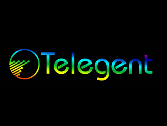  Telegent  logo design by bougalla005