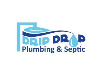 Drip Drop Plumbing & Septic logo design by zenith
