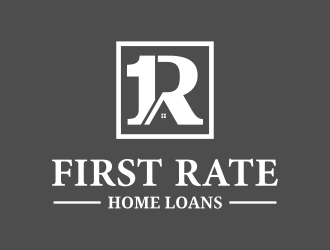First Rate Home Loans logo design by LOVECTOR
