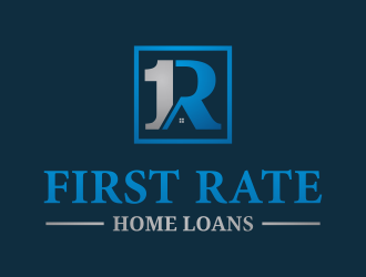 First Rate Home Loans logo design by LOVECTOR