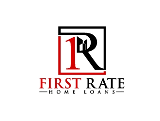 First Rate Home Loans logo design by fantastic4