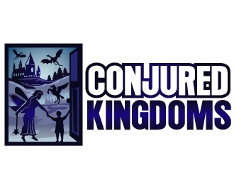 Conjured Kingdoms  logo design by PMG