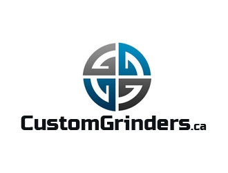 CustomGrinders.ca logo design by gilkkj