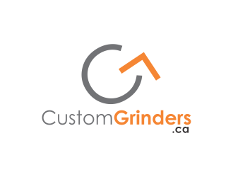 CustomGrinders.ca logo design by Lut5