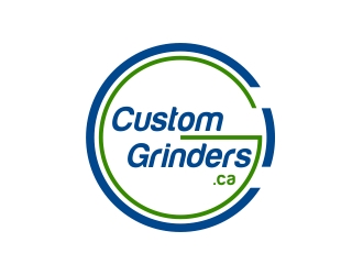 CustomGrinders.ca logo design by excelentlogo