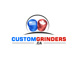 CustomGrinders.ca logo design by meliodas