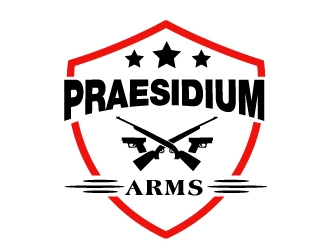 Praesidium Arms logo design by PMG
