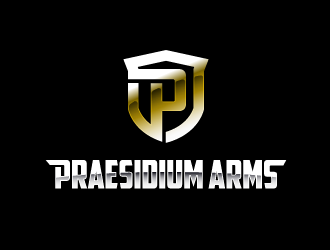 Praesidium Arms logo design by PRN123