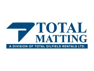 Total Matting A division of Total Oilfield Rentals logo design by jaize