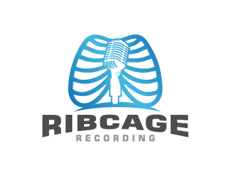 Ribcage Recording logo design by meliodas