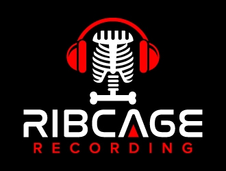 Ribcage Recording logo design by jaize