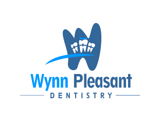 Wynn Pleasant Dentistry logo design by Day2DayDesigns