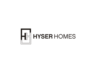 Hyser Homes logo design by Landung