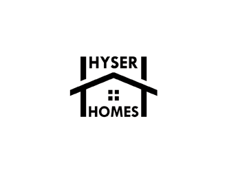Hyser Homes logo design by logolady