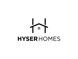 Hyser Homes logo design by logolady