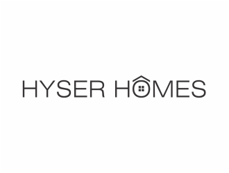 Hyser Homes logo design by mutafailan