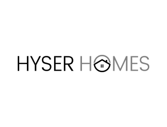 Hyser Homes logo design by lexipej