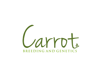 Carrot Breeding and Genetics logo design by L E V A R