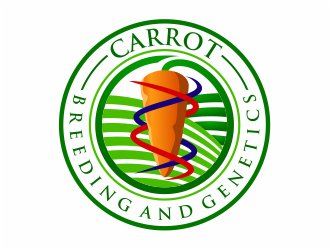 Carrot Breeding and Genetics logo design by mutafailan