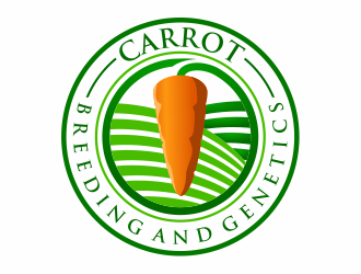 Carrot Breeding and Genetics logo design by mutafailan