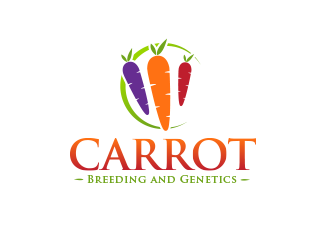 Carrot Breeding and Genetics logo design by BeDesign
