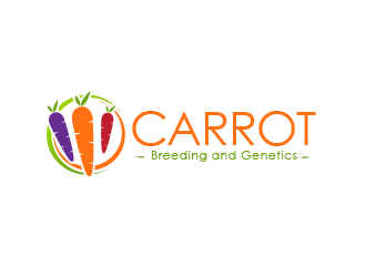 Carrot Breeding and Genetics logo design by BeDesign