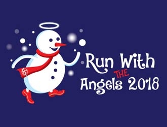 Run with the Angels 2018 logo design by shere