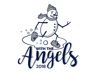 Run with the Angels 2018 logo design by ArniArts