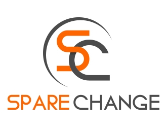 Spare Change logo design by fawadyk
