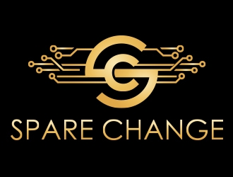 Spare Change logo design by fawadyk