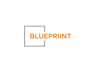 BLUEPRIINT logo design by EkoBooM