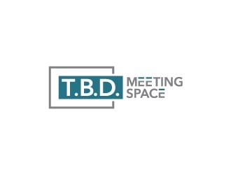 TBD (the best desk) Meeting Space logo design by zoki169