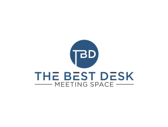 TBD (the best desk) Meeting Space logo design by yeve