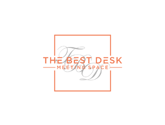 TBD (the best desk) Meeting Space logo design by johana