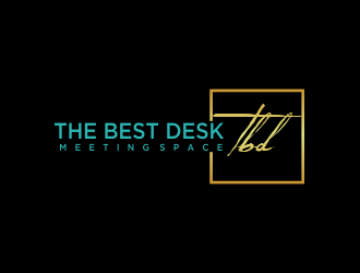 TBD (the best desk) Meeting Space logo design by oke2angconcept