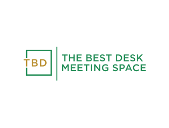 TBD (the best desk) Meeting Space logo design by nurul_rizkon