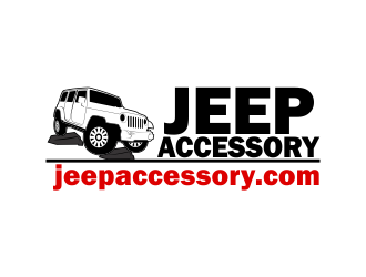 Jeep Accessory (or jeepaccessory.com)  logo design by beejo