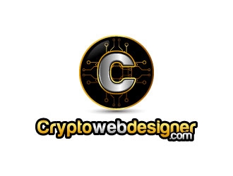 Cryptowebdesigner.com logo design by Bunny_designs