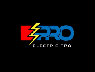 Electric Pro logo design by Anzki